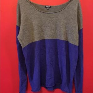 Splendid size large Cashmere blend Sweater blue